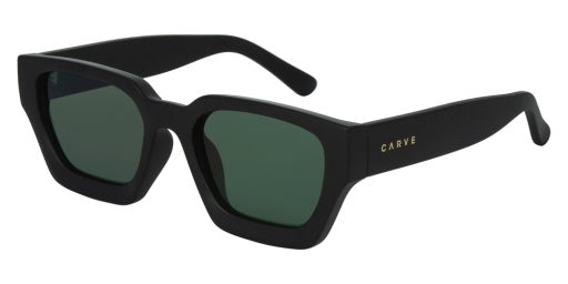 CARVE NOVA MATT BLACK- GREEN LENS