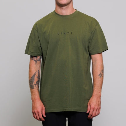 CARVE PIPELINE HULKS SHORT SLEEVE TEE - CHIVE - 3 pieces 3XL/4XL/5XL (1/1/1)