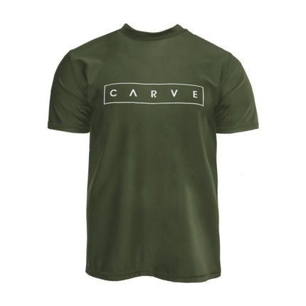 CARVE LOCKED IN BOYS SHORT SLEEVE TEE RASHIE - KHAKI - 6 pieces 8/10/12/14 (1/2/2/1)