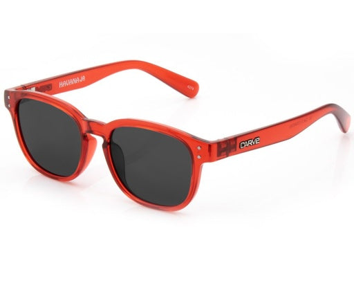 CARVE HAVANA JR GLOSS CRYSTAL RED GREY LENS
