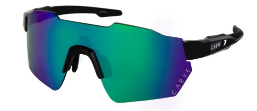 CARVE LEVEL UP MATT BLACK- GREEN WITH GREEN IRIDIUM