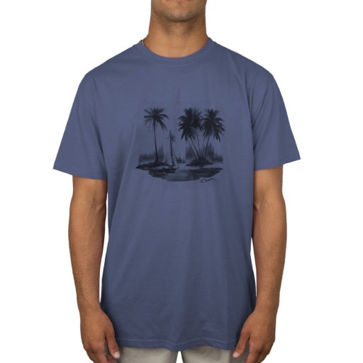 CARVE ISLAND LIFE BOYS SHORT SLEEVE TEE - LAVENDER - 6 pieces 8/10/12/14 (1/2/2/1)
