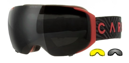 CARVE THE BOSS MATT RED SMOKE CLEAR FLS YELLOW CLEAR FLS