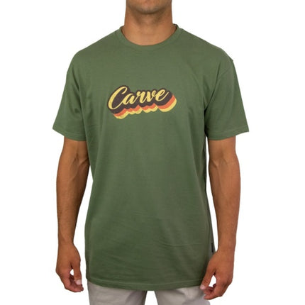 CARVE VANTAGE MENS SHORT SLEEVE TEE - CLOVER GRN - 10 pieces S/M/L/XL/XXL (1/2/3/2/2)