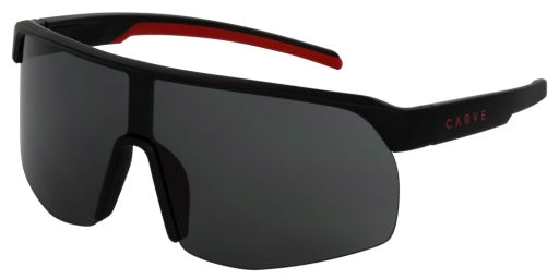 CARVE VELOCITY MATT BLACK- GREY LENS