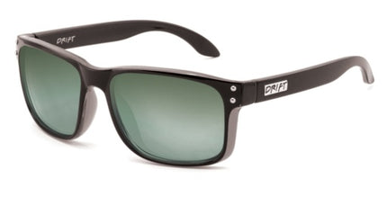 DRIFT MOOREA GLOSS BLACK/CRYSTAL GREEN LENS