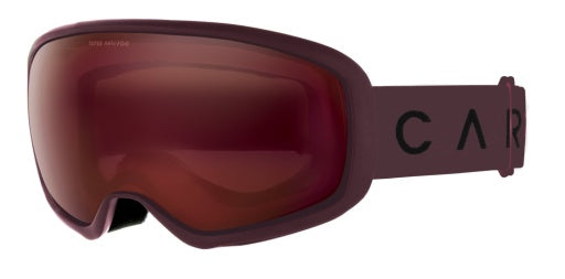 CARVE FIRST TRACKS MATT PLUM ROSE LENS PLUM STRAP