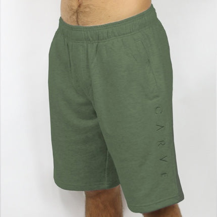 CARVE JOGGER MENS ELASTIC WASIST SPORT SHORT - BLACK - 8 pieces 30/32/34/36/38 (1/2/2/2/1)