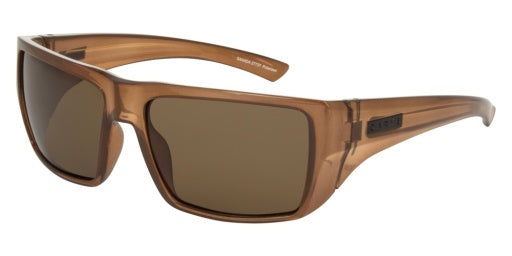 CARVE SANADA GLOSS TRANSLUCENT COFFEE- BROWN POL LENS