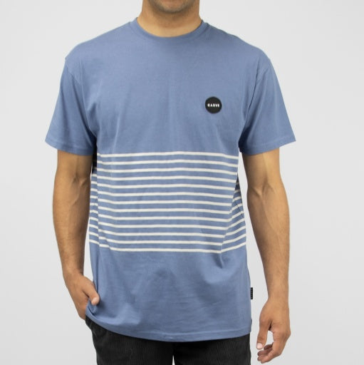 CARVE YAMBA MENS SHORT SLEEVE TEE - INDIGO - 10 pieces S/M/L/XL/XXL (1/2/3/2/2)