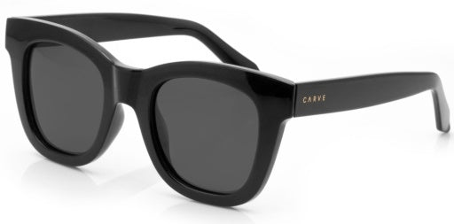 CARVE ELBA GLOSS BLACK DARK GREY POL LENS