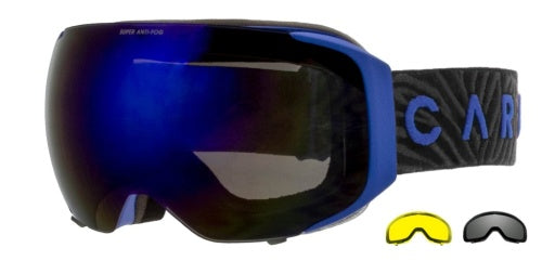 CARVE THE BOSS MATT BLUE GREY W BLU IRD YELLOW CLEAR FLS