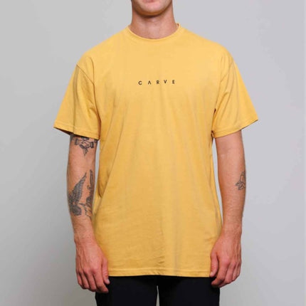 CARVE PIPELINE BOYS SHORT SLEEVE TEE - CHIVE - 6 pieces 8/10/12/14 (1/2/2/1)