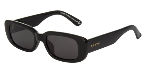 CARVE LIZBETH RECYCLED GLOSS BLACK GREY POL LENS
