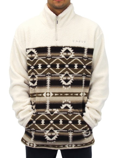 CARVE DUTTON MENS 1/4 ZIP SWEATSHIRT - BLACK - 8 pieces S/M/L/XL/XXL (1/2/2/2/1)
