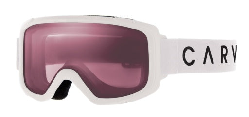 CARVE GLIDE MATT WHITE- ROSE LENS