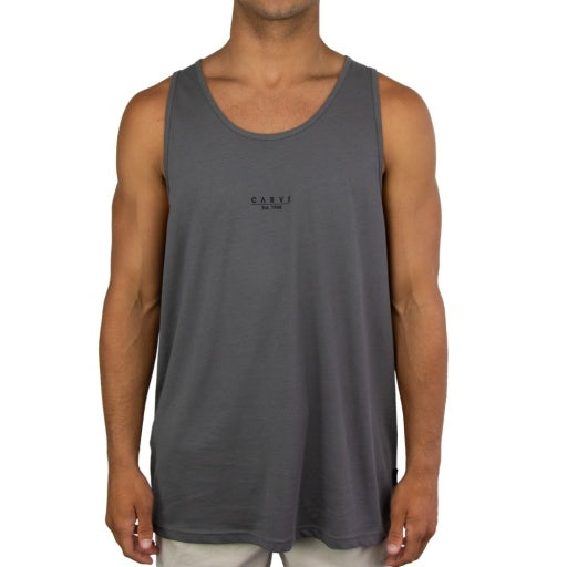 CARVE EST.1998 BOYS SINGLET - BLACK - 6 pieces 8/10/12/14 (1/2/2/1)