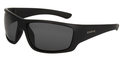 CARVE MORAY MATT BLACK- GREY POLARIZED LENS