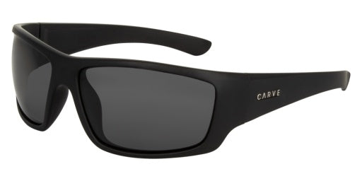 CARVE MORAY MATT BLACK- GREY POLARIZED LENS