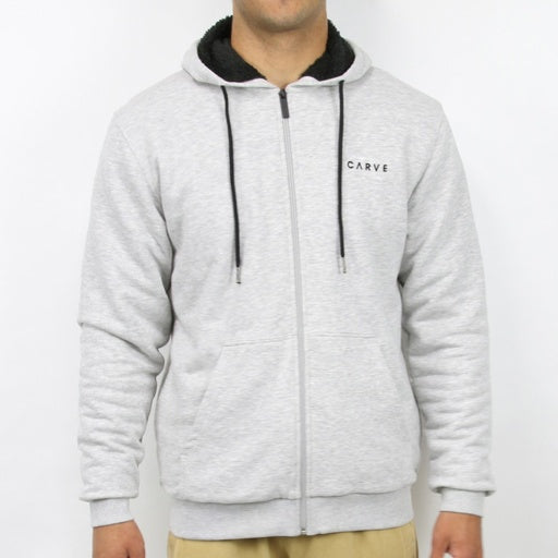 CARVE HIMALAYAN BOY'S SHERPA LINED ZIP FR HOODIE - BLACK - 6 pieces 8/10/12/14 (1/2/2/1)