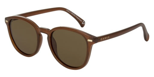 CARVE OSLO RECYCLED GLOSS XTAL TOBACCO BROWN POL