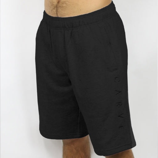 CARVE JOGGER HULKS ELASTIC WAIST SPORT SHORT - BLACK - 3 pieces 40/42/44 (1/1/1)