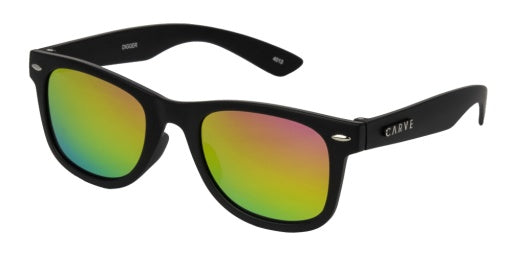 CARVE DIGGER MATT BLACK- GREY WITH RAINBOW IRIDIUM