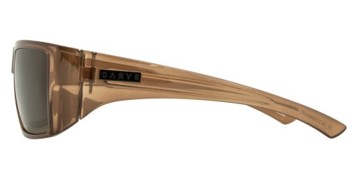 CARVE SANADA GLOSS TRANSLUCENT COFFEE- BROWN POL LENS