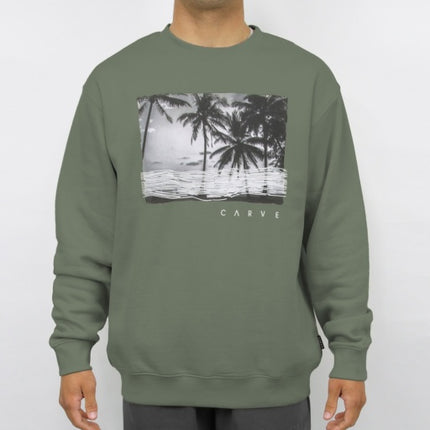 CARVE CHILL OUT BOYS CREW NECK SWEATSHIRT - DRIFTWOOD - 6 pieces 8/10/12/14 (1/2/2/1)