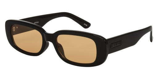 CARVE STATUS GLOSS BLACK- TINTED PEACH LENS