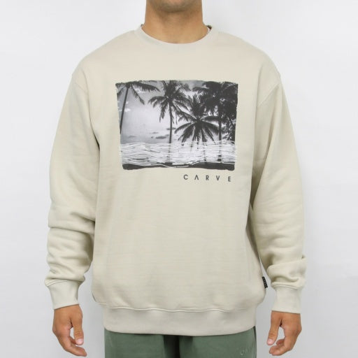 CARVE CHILL OUT BOYS CREW NECK SWEATSHIRT - DRIFTWOOD - 6 pieces 8/10/12/14 (1/2/2/1)