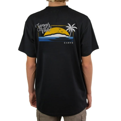 CARVE VIBES HULKS SHORT SLEEVE TEE - BLACK - 3 pieces 3XL/4XL/5XL (1/1/1)
