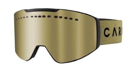 CARVE WHITEOUT ASIAN FIT MATT BLACK- ORANGE W.GOLD MIR