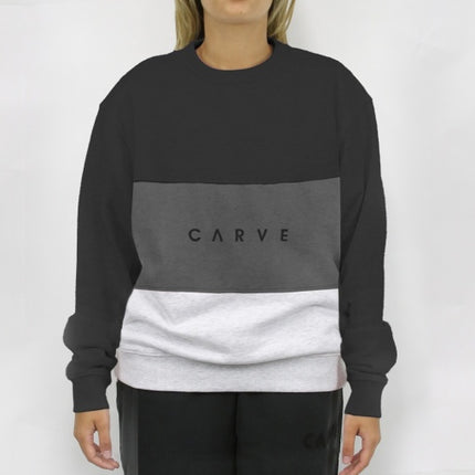 CARVE OTTAWA WOMENS SWEAT SHIRT - BLACK - 7 pieces XS/S/M/L/XL (1/1/2/2/1)