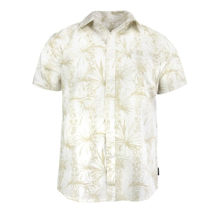CARVE PANTROPICAL MENS SHORT SLEEVE BUTTON UP SHIRT - WHITE - 9 pieces S/M/L/XL/XXL (1/1/3/3/1)