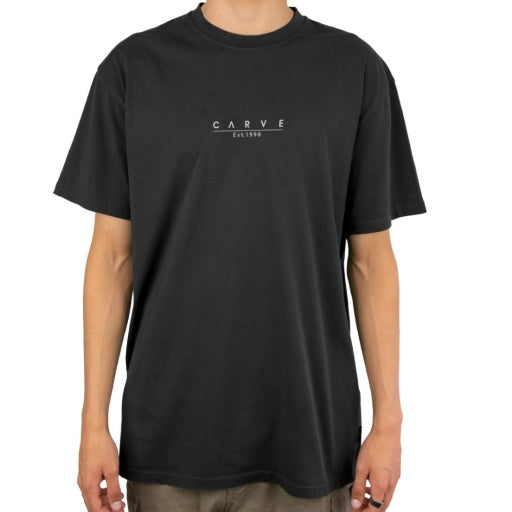 CARVE REFORMER BOYS SHORT SLEEVE TEE VINTAGE WASH - BLACKBERRY - 6 pieces 8/10/12/14 (1/2/2/1)
