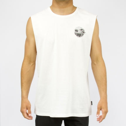 CARVE EVENTIDE BOYS SLEEVELESS MUSCLE TOP - MOSS GREEN - 6 pieces 8/10/12/14 (1/2/2/1)