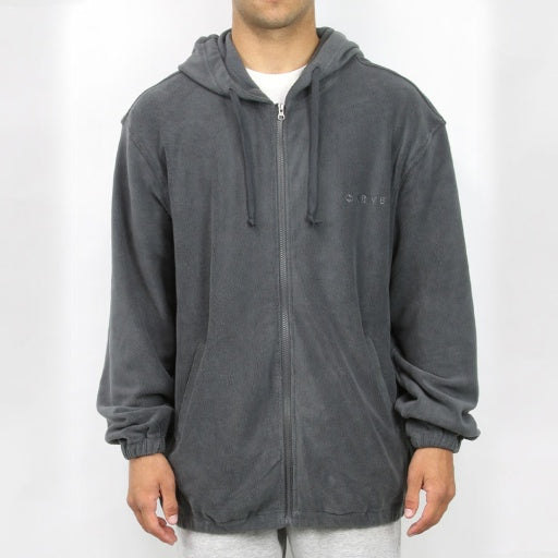 CARVE COLE BOYS ZIP FRONT HOODED JACKET - BLACK - 6 pieces 8/10/12/14 (1/2/2/1)