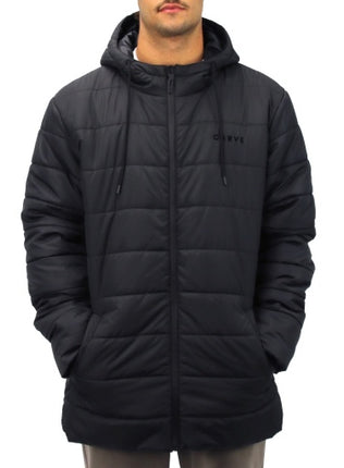 CARVE RUMBLE MENS PUFFER JACKET - BLACK - 4 pieces S-M/L-XL/2XL (1/2/1)