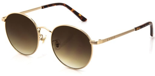 CARVE HEIDI BRUSHED GOLD METAL GRADIENT BROWN LENS
