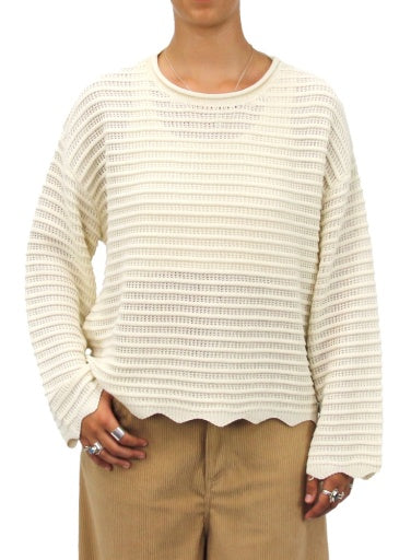 CARVE MILLIE WOMENS L/S KNIT JUMPER - CREAM - 5 pieces S/M/L (2/2/1)