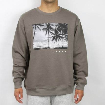 CARVE CHILL OUT BOYS CREW NECK SWEATSHIRT - DRIFTWOOD - 6 pieces 8/10/12/14 (1/2/2/1)