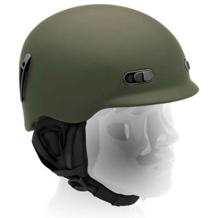 CARVE REVERB XS KIDS SKI HELMET OLIVE CARVE
