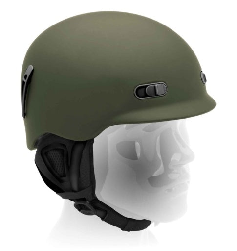 CARVE REVERB XS KIDS SKI HELMET OLIVE CARVE