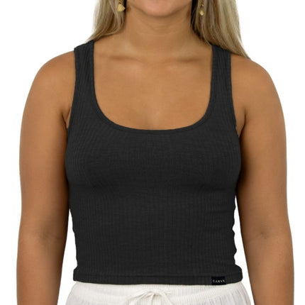 CARVE ZULU GIRLS TANK TOP - BLACK - 4 pieces 8/10/12/14 (1/1/1/1)