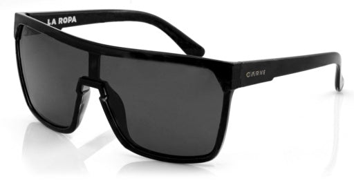 CARVE LA ROPA GLOSS BLACK GREY POLARIZED LENS
