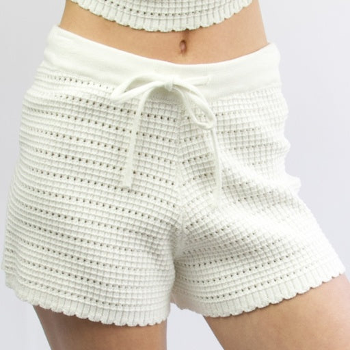 CARVE STEVIE GIRLS CROCHET SHORT - MOCHA STP - 2 pieces 8-10/1214 (1/1)