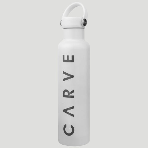 CARVE ELIXIR 750ML INSULATED S/STEEL WATER BOTTLE WHITE - WHITE - 4 pieces N/S (4)