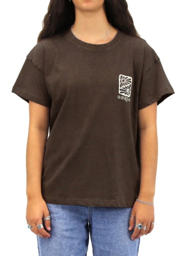 CARVE RAES WOMENS SS TEE - CHARCOAL - 8 pieces XS/S/M/L/XL (1/2/2/2/1)