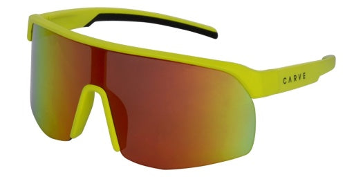 CARVE VELOCITY MATT FLURO YELLOW- GREY W. RED IRIDIUM